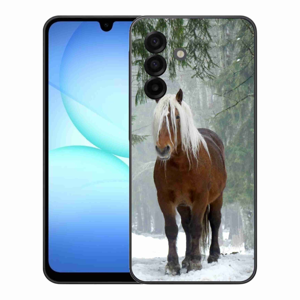 Zselés borítás mmCase Samsung Galaxy A17 4G/5G - ló az erdőben