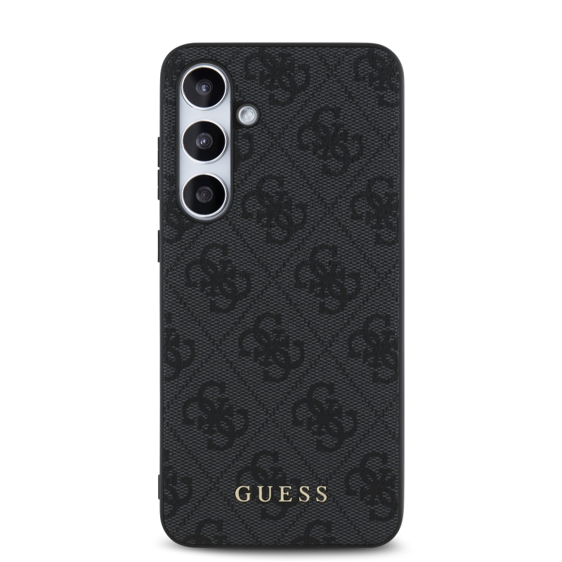 Guess 4G hátlap a Samsung Galaxy S24 FE szürke modellhez