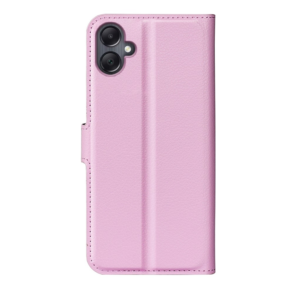 Litchi könyv tok Samsung Galaxy A06 4G - rózsaszínű
