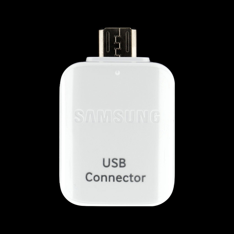 EE-UG930 Samsung microUSB OTG adapter fehér (ömlesztve)