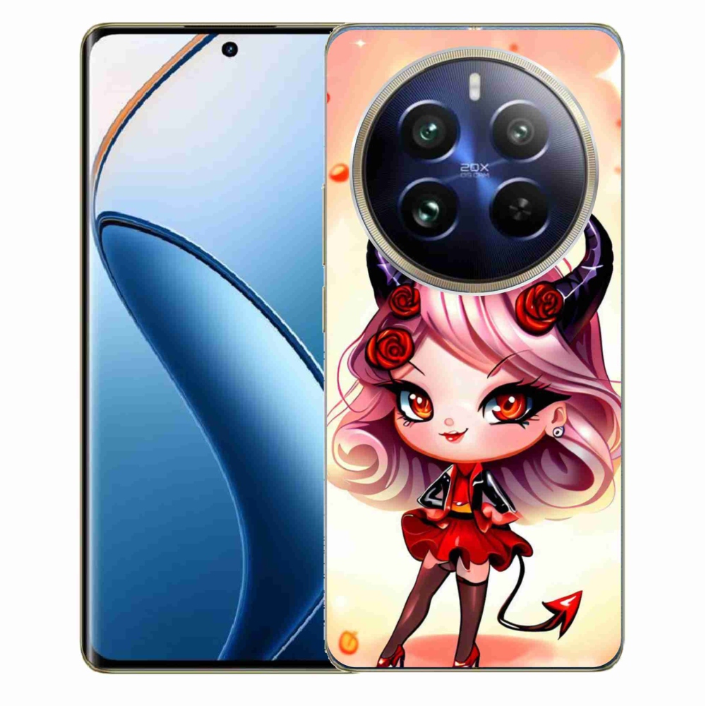 Gél borító mmCase a Realme 12 Pro 5G/12 Pro+ 5G számára - rajzfilm ördög