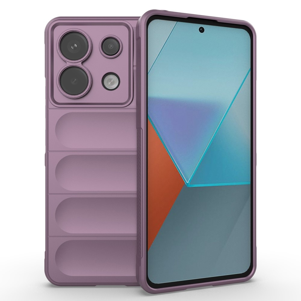 Rugg tartós zselés tok Xiaomi Redmi Note 13 Pro 5G/Poco X6 5G - világos lila