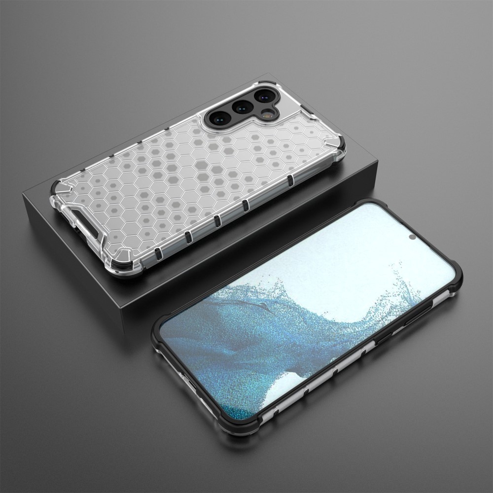 Mézédes tartós borító Samsung Galaxy S25+ készülékhez - szürke