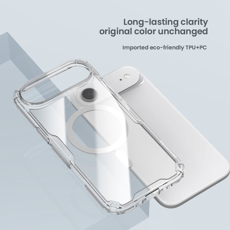 Nillkin Nature TPU PRO mágneses borító Apple iPhone Airhez Átlátszó