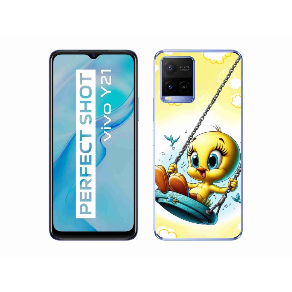 Gél borítás mmCase a Vivo Y21/Y21s/Y33s készülékhez - tweets