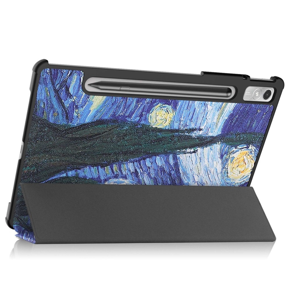 Print Smart Closing Case for Lenovo Tab P11 Pro (2.Gen) - olajfestmény