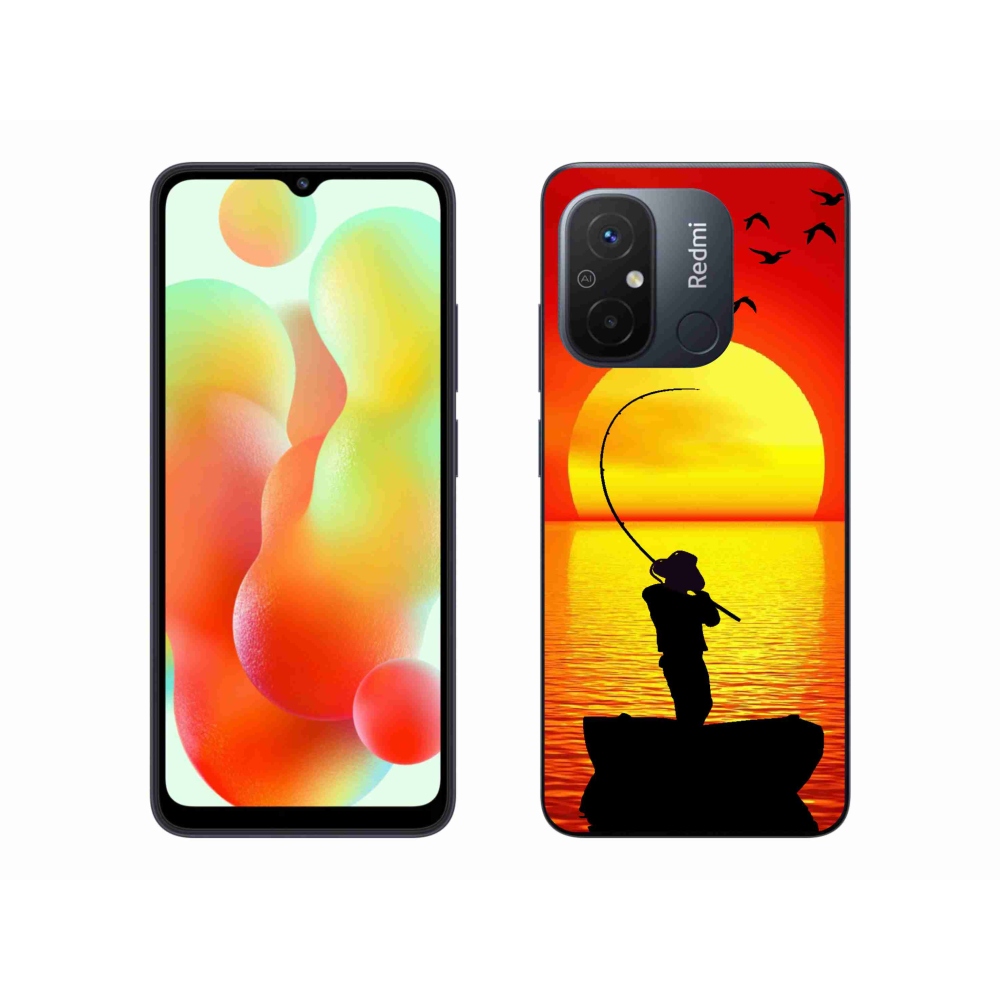 Gél borítás mmCase a Xiaomi Redmi 12C számára - halászat