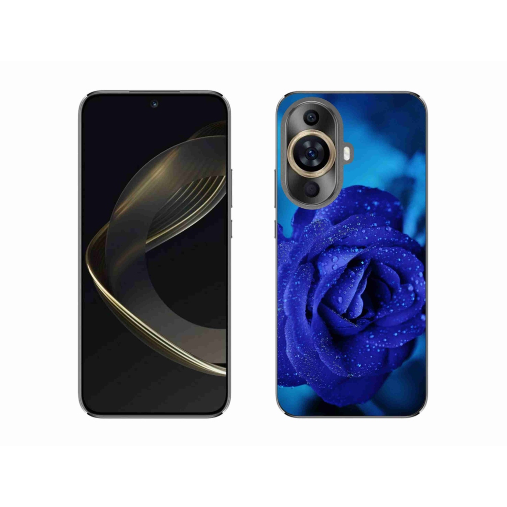 Gél tok mmCase a Huawei Nova 11 készülékhez - kék rózsa