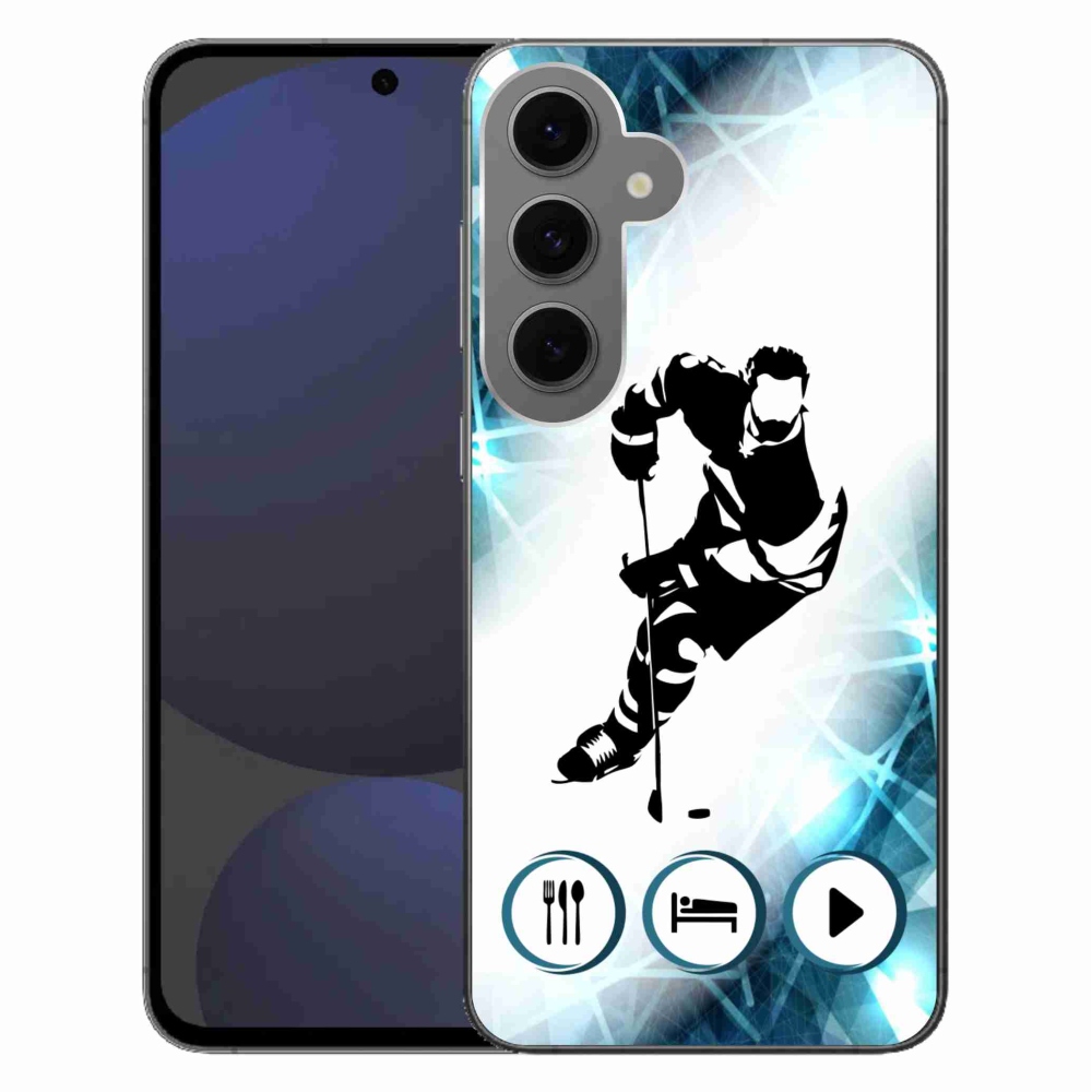 Zselés borítás mmCase Samsung Galaxy S24 FE - jégkorong 1