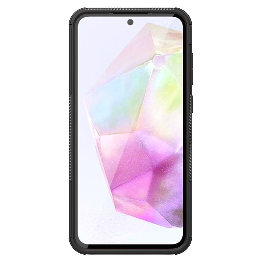 Rúgásálló borítás Samsung Galaxy A35 5G készülékhez - fekete