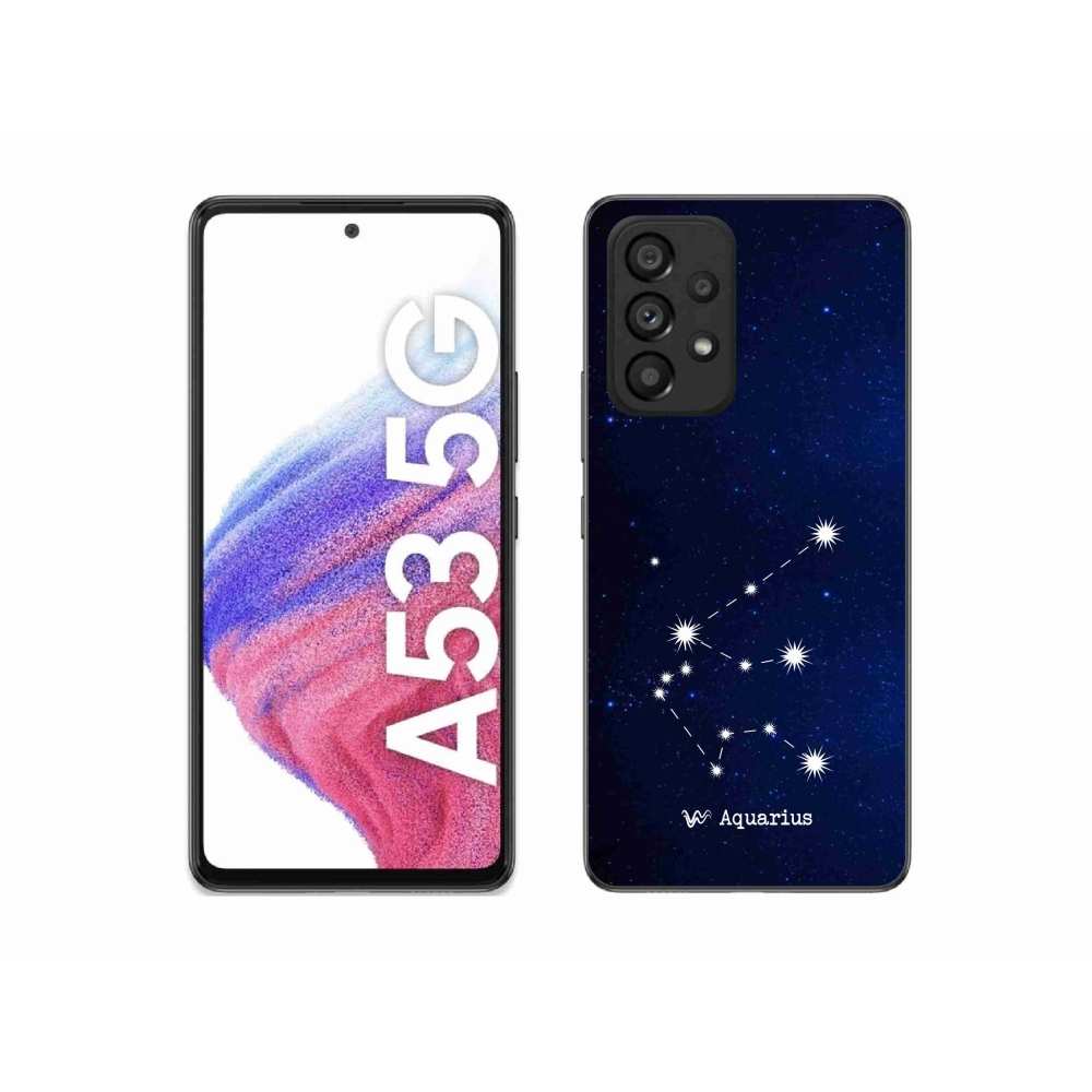 Zselés borítás mmCase Samsung Galaxy A53 5G - Vízöntőhöz