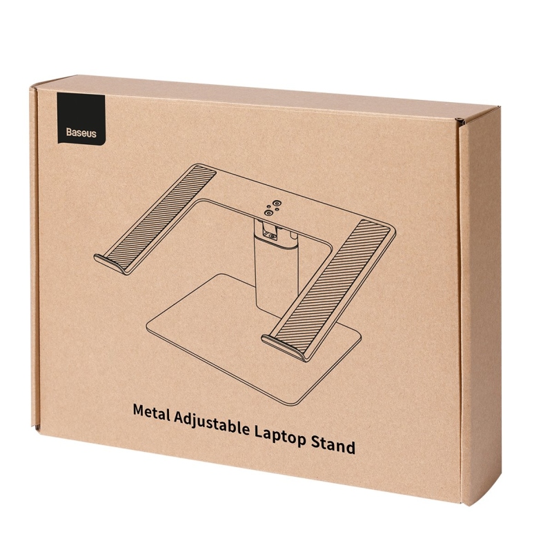 Baseus LUJS000012 Fém állítható laptop állvány ezüst színben