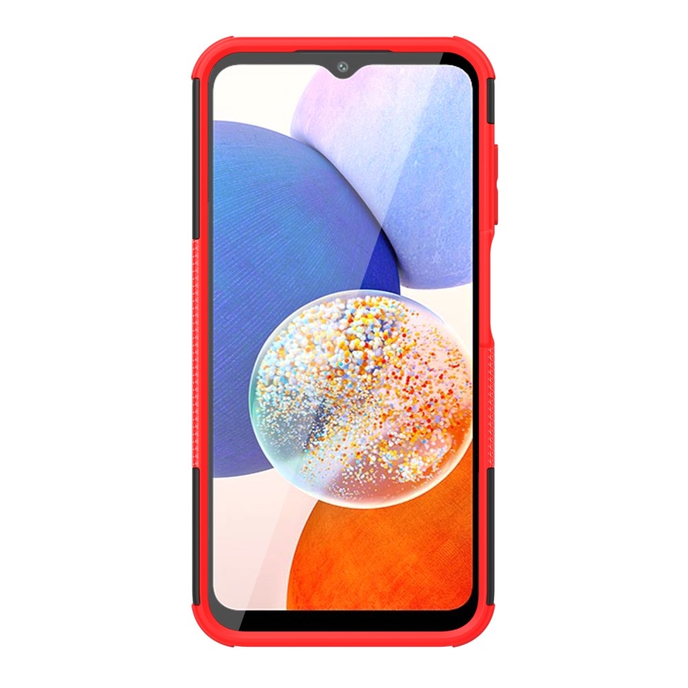 Rúgásálló hibrid borítás Samsung Galaxy A15 4G/5G készülékhez - piros