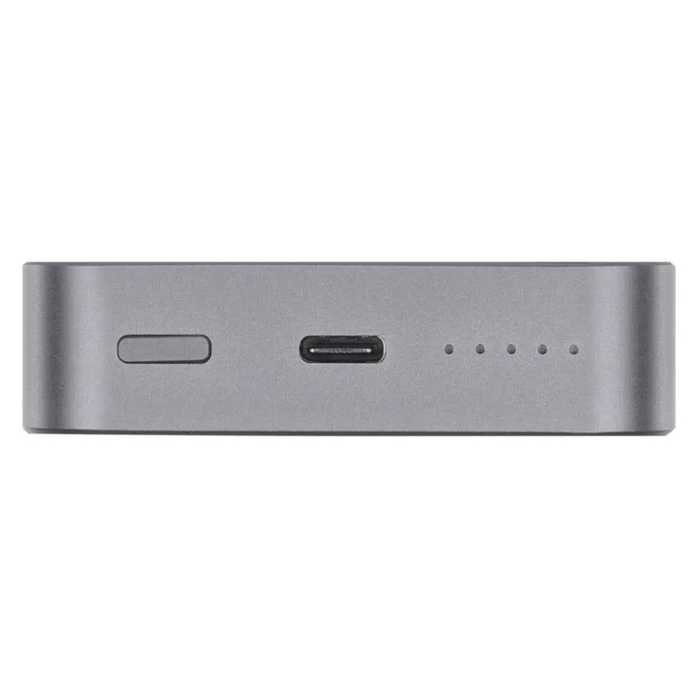 Powerbank EMOS WI 1046, 10 000 mAh, 20 W+vezeték nélküli - szürke