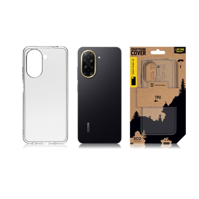 Taktikai TPU borító Xiaomi Redmi A5 4G átlátszóhoz