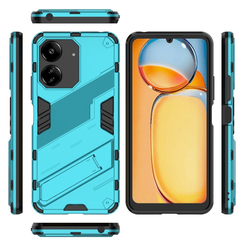 Armory tartós borító a Xiaomi Poco C65/Redmi 13C 4G/5G készülékhez - világoskék színű