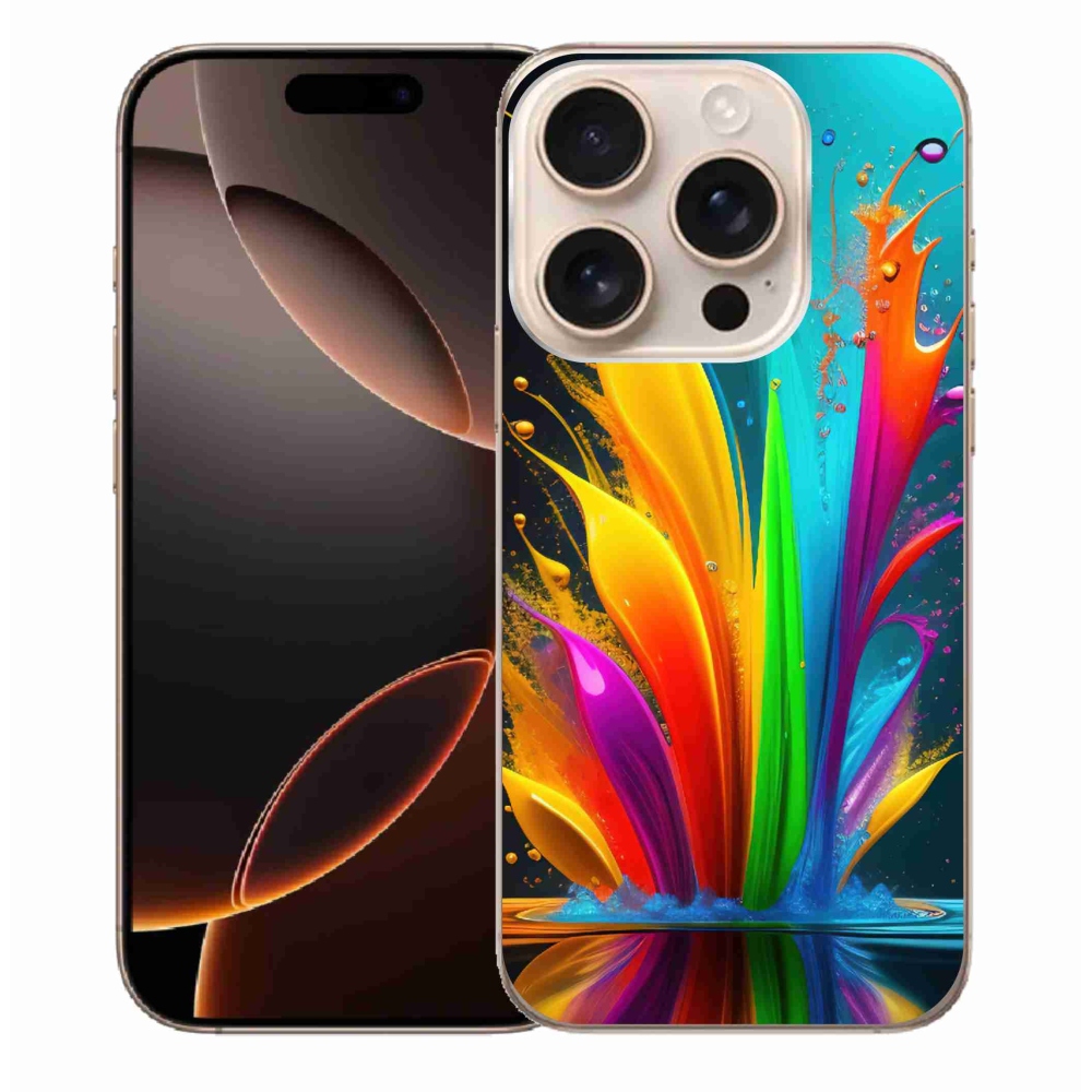 Gél borítás mmCase iPhone 16 Pro Max készülékhez - absztrakt motívum 1