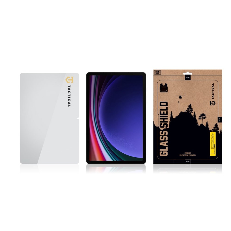 Taktikai üveg védőpajzs üveg Samsung Galaxy Tab S9/S9 FE számára Tiszta