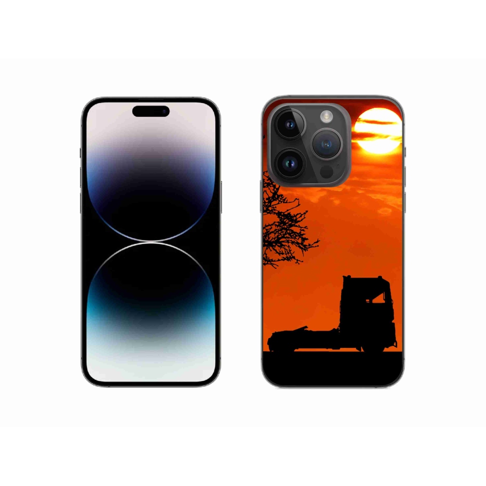 Zselés borítás mmCase iPhone 14 Pro készülékhez - teherautó 3