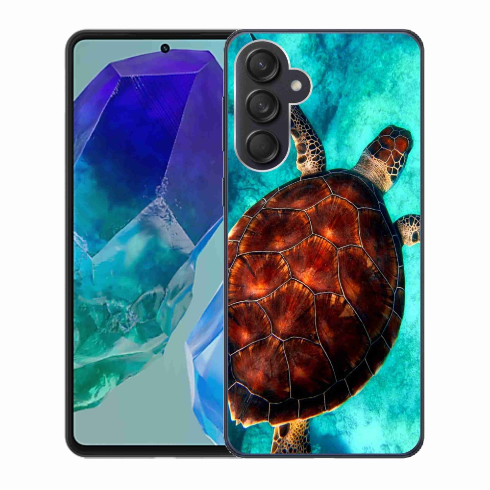 Zselés borítás mmCase Samsung Galaxy M55 5G - teknősbéka