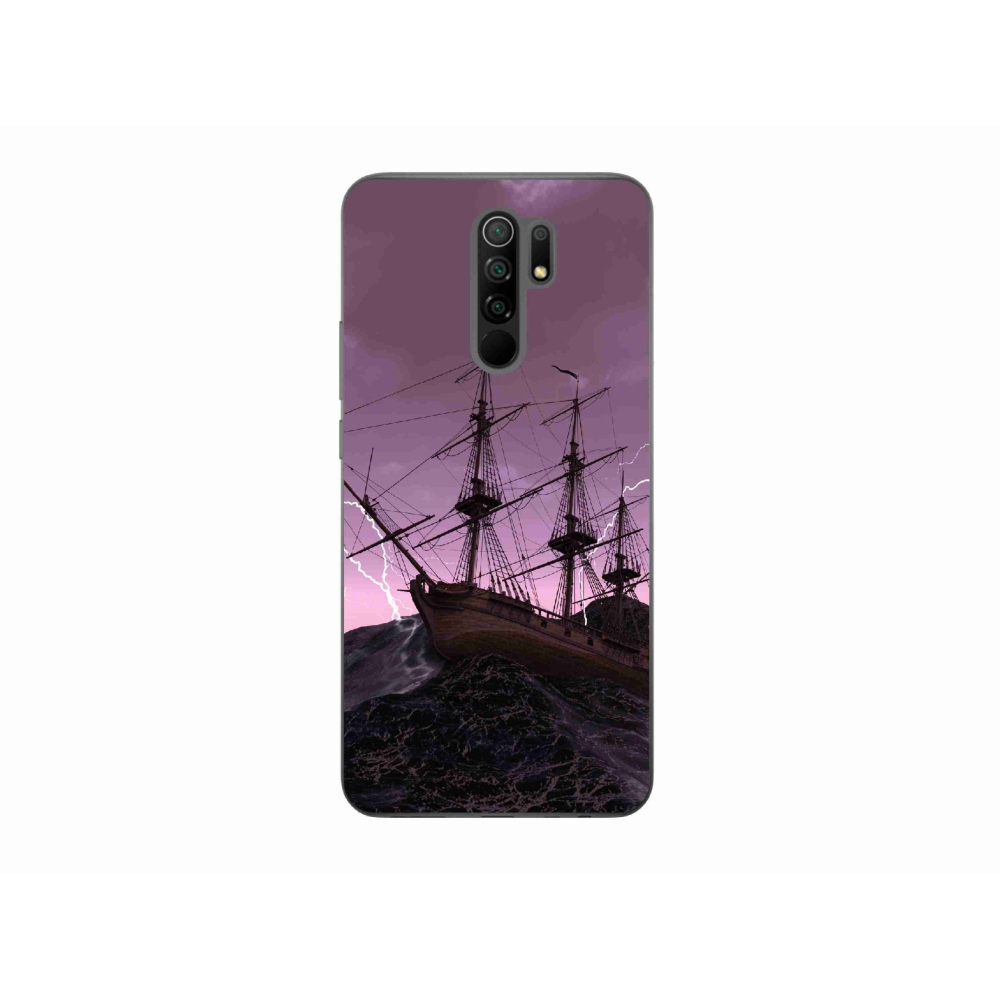 Gél borítás mmCase a Xiaomi Redmi 9-hez - hajó a viharban