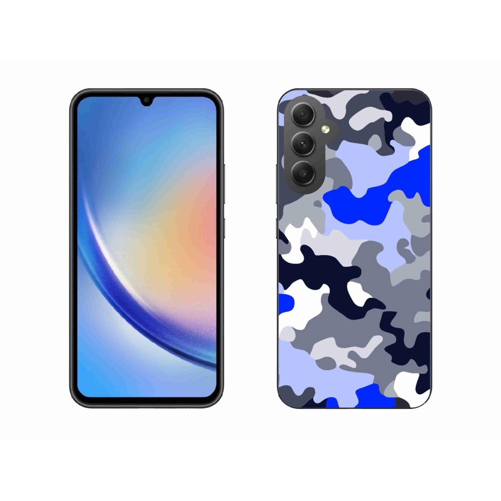 Zselés borítás mmCase Samsung Galaxy A34 5G - terepszínű minta 8