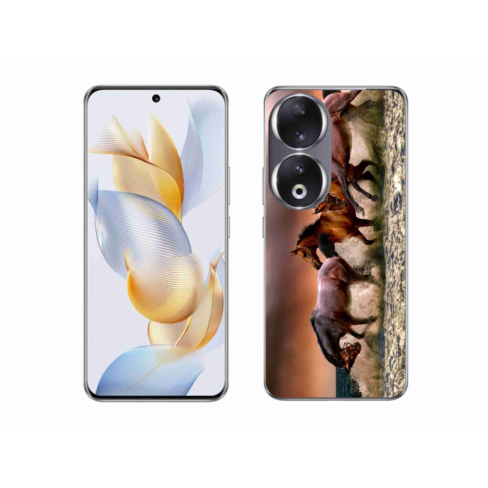 Gél tok mmCase a Honor 90-hez - lovak 1
