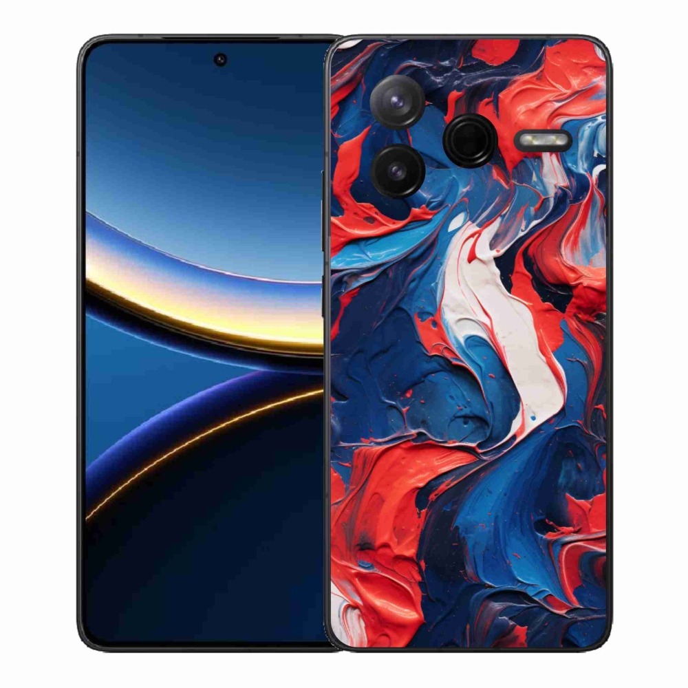 Gél borítás mmCase a Xiaomi Poco F7 Pro számára - absztrakt motívum 7