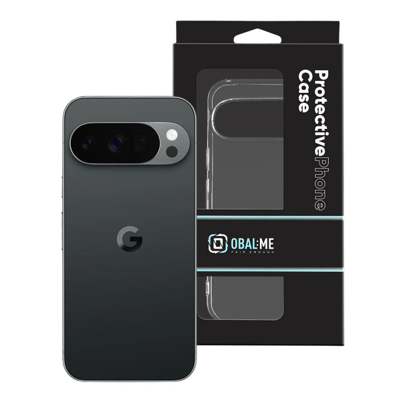COVER:ME TPU borító a Google Pixel 10/10 Pro számára Átlátszó
