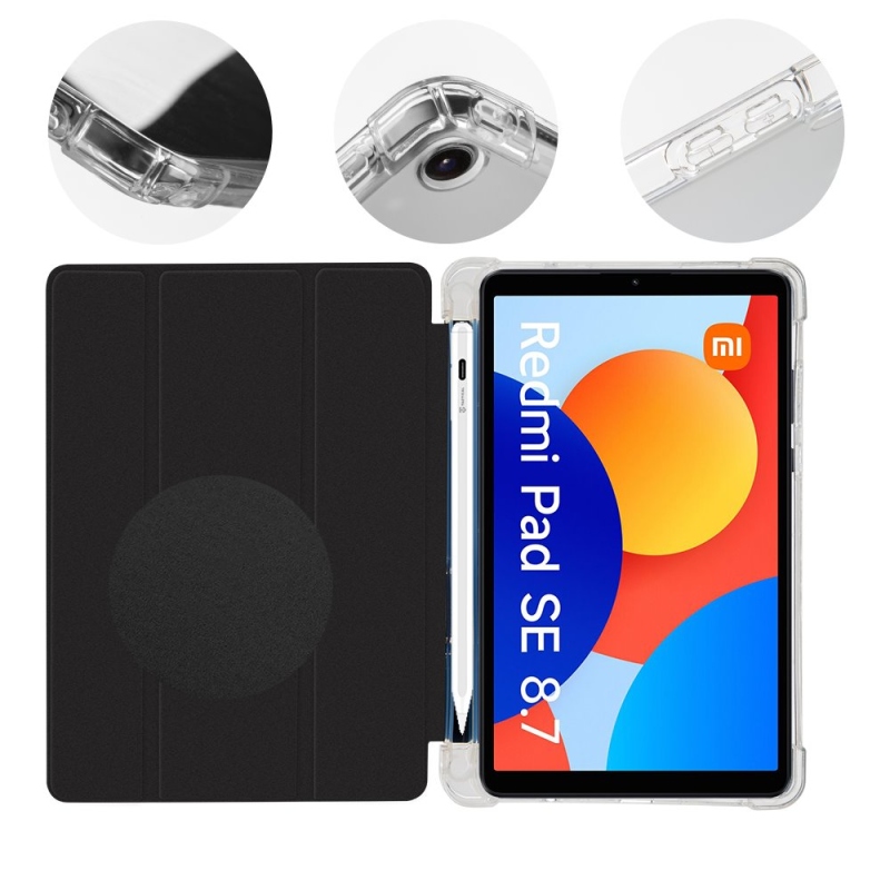 CSOMAG:ME MistyTab tok Xiaomi Redmi Pad SE 8.7 Fekete