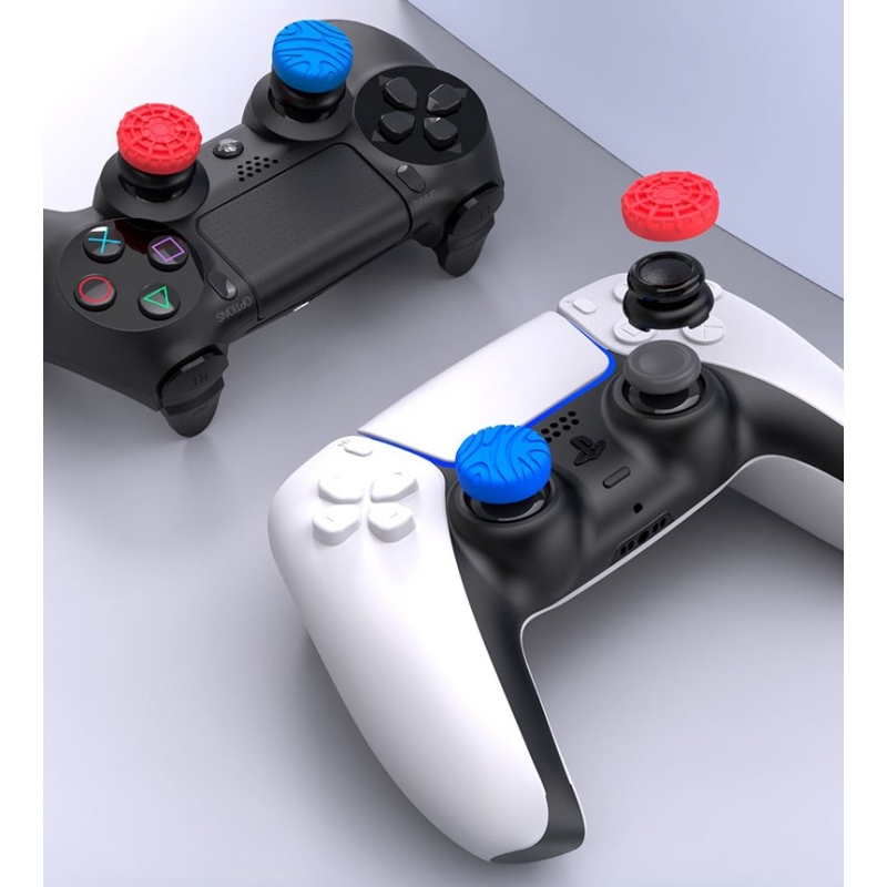 iPega P5029 Szilikon vezérlőpálca borítók PS5/PS4 4db piros/kékhez