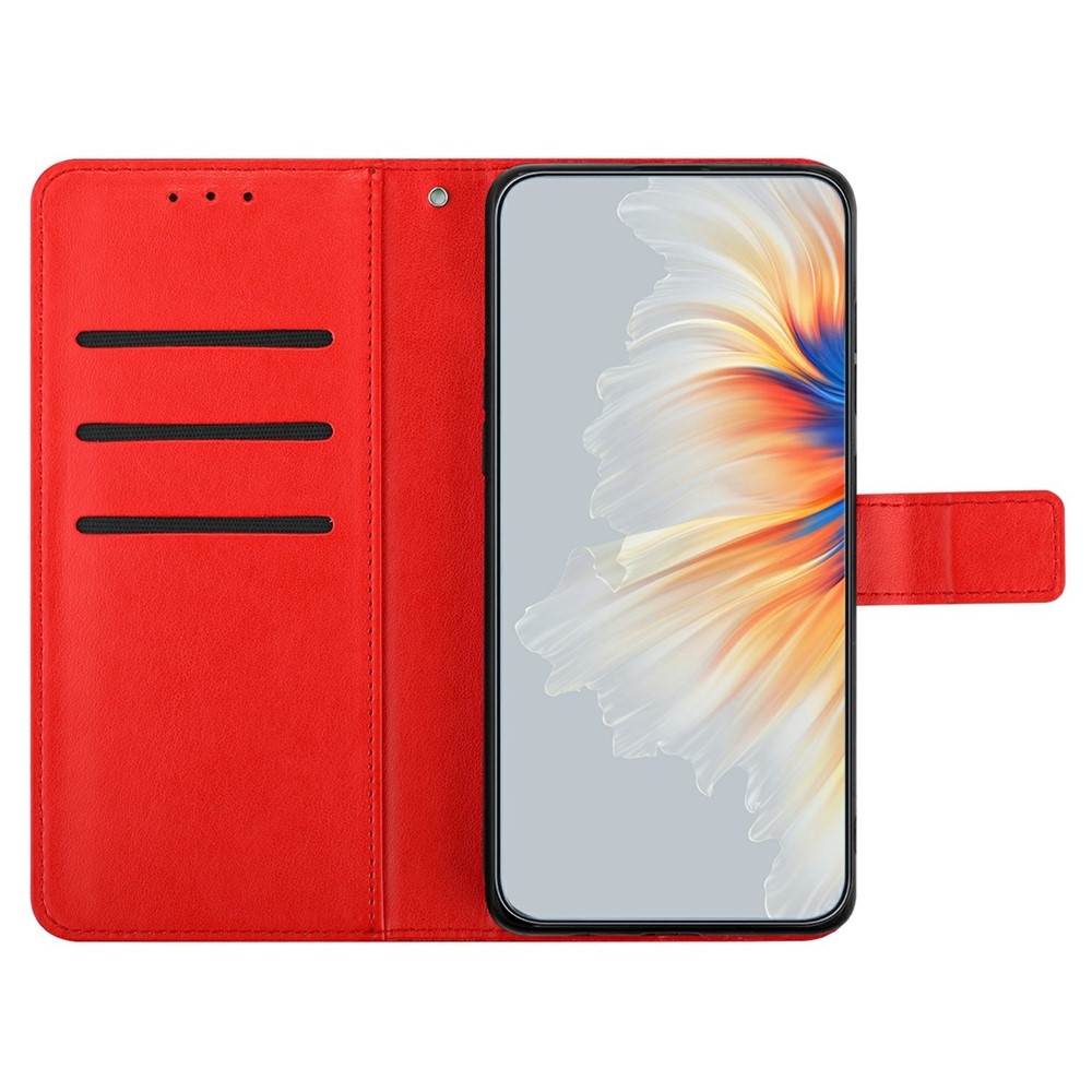 Mandala könyv tok Xiaomi 15T Pro-hoz - piros