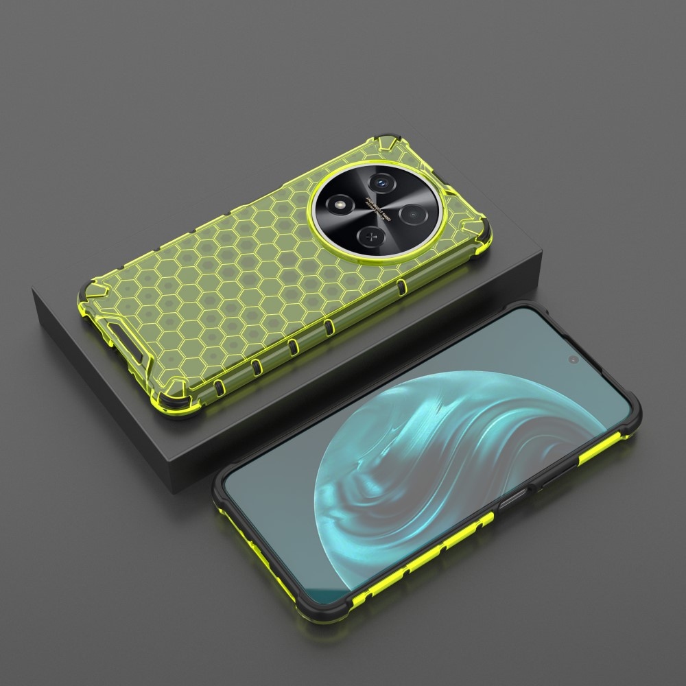 Méz tartós borítás Huawei Nova 12i készülékhez - zöld