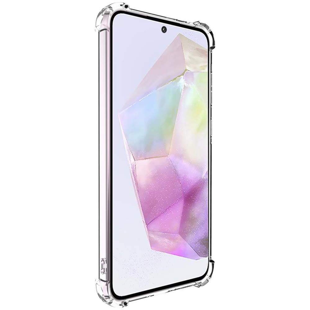 IMK átlátszó zselés tok megerősített sarkokkal Samsung Galaxy A36 5G készülékhez
