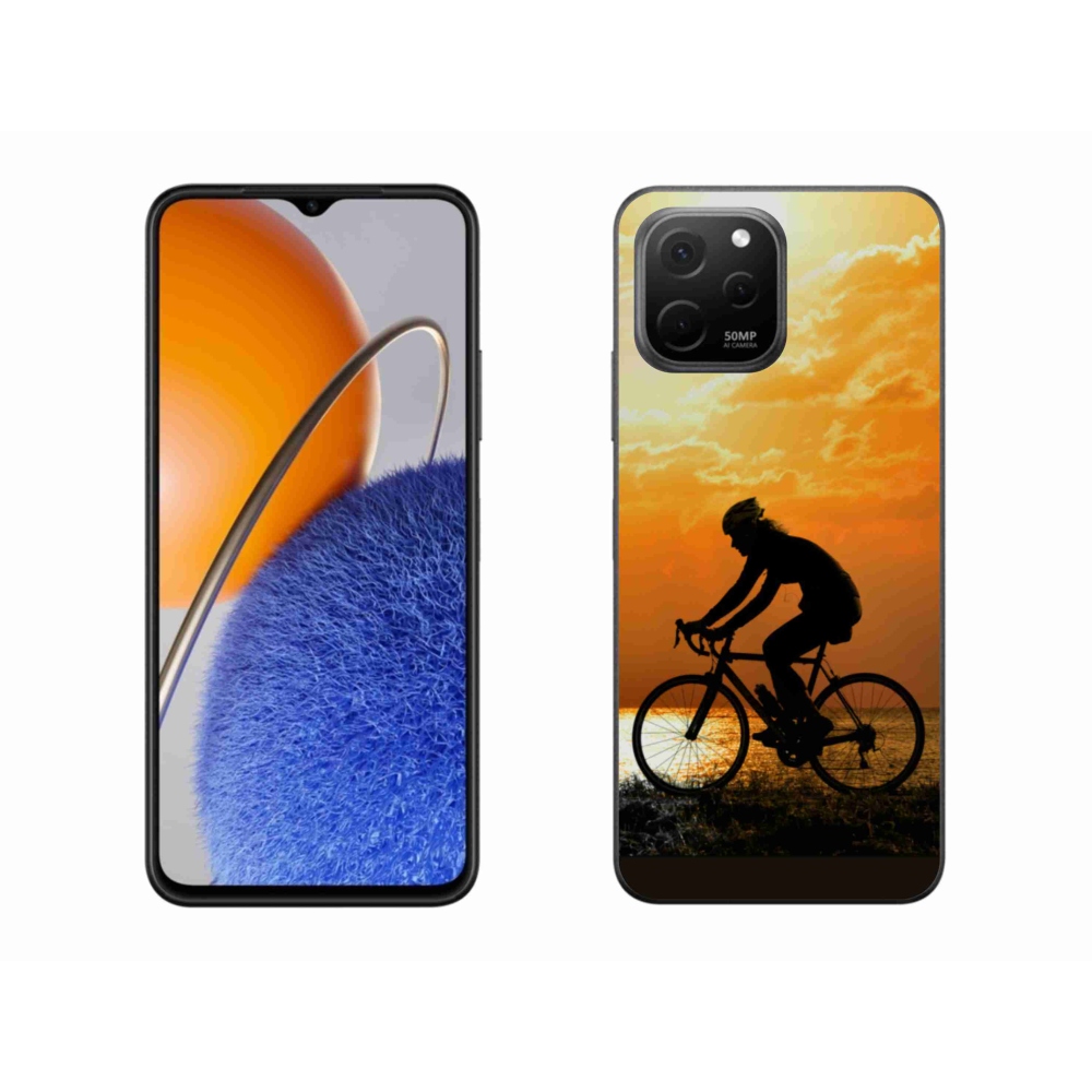Gél borító mmCase a Huawei Nova Y61 - kerékpározás