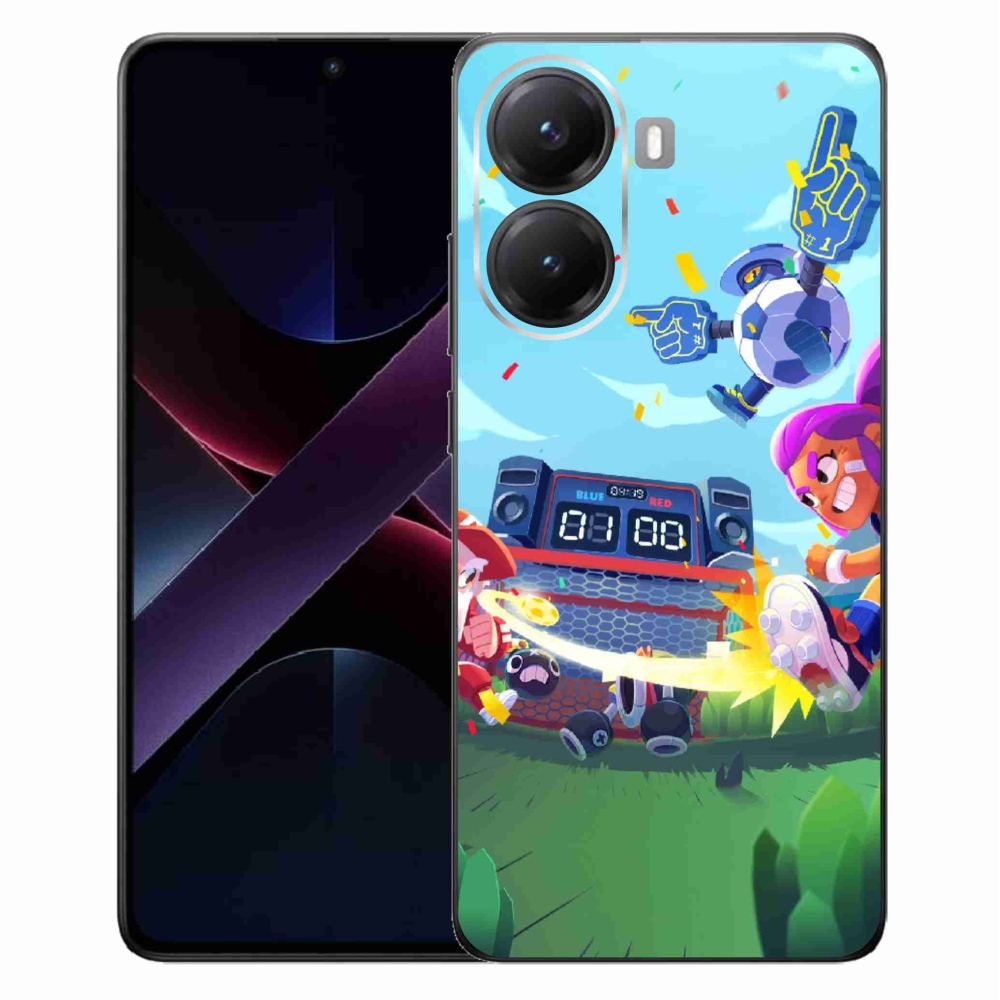 Gél borítás mmCase a Xiaomi Poco X7 Pro 5G-hez - verekedés csillagok 1