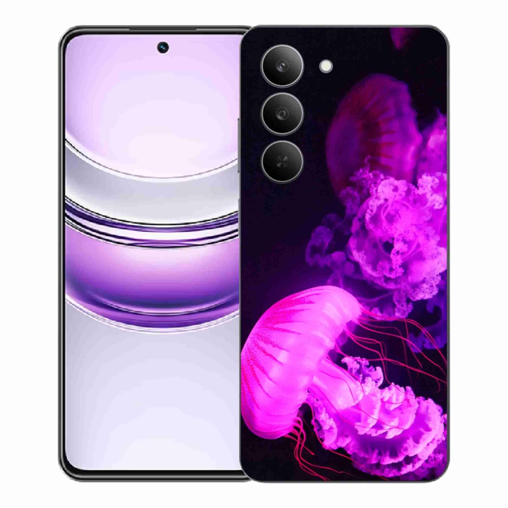 Zselés borítás mmCase a Realme 14x 5G készülékhez - medúza 1