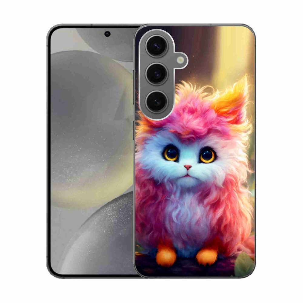 Gél borítás mmCase Samsung Galaxy S24 készülékhez - aranyos cica 5