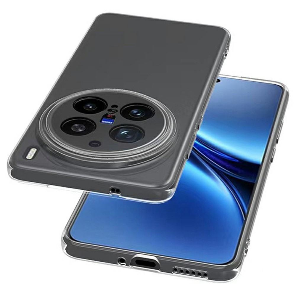 Átlátszó gél tok a Vivo X200 Pro 5G készülékhez - átlátszó