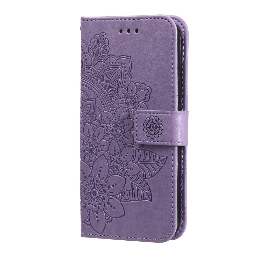 Mandala könyv tok a Vivo V50 Lite 4G/5G készülékhez - lila