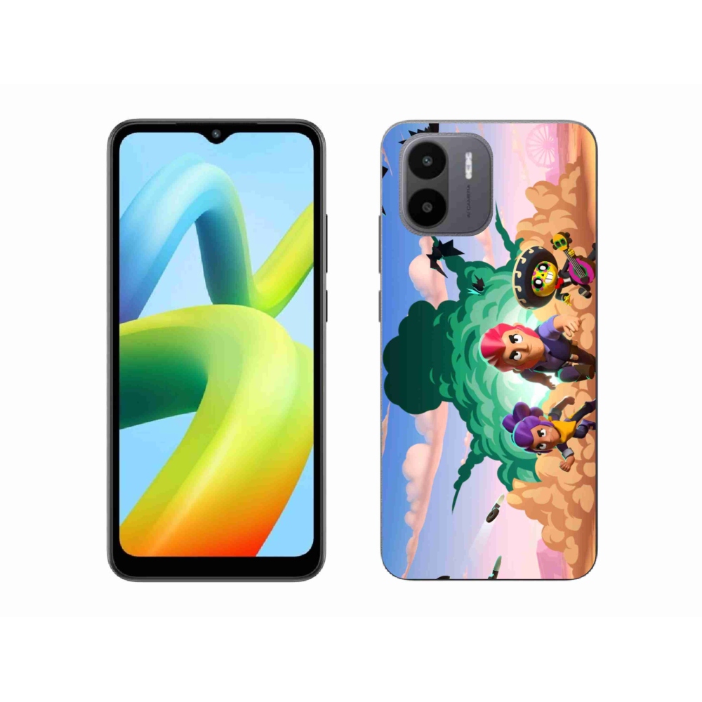 Gél borítás mmCase a Xiaomi Redmi A1-hez - verekedés csillagok