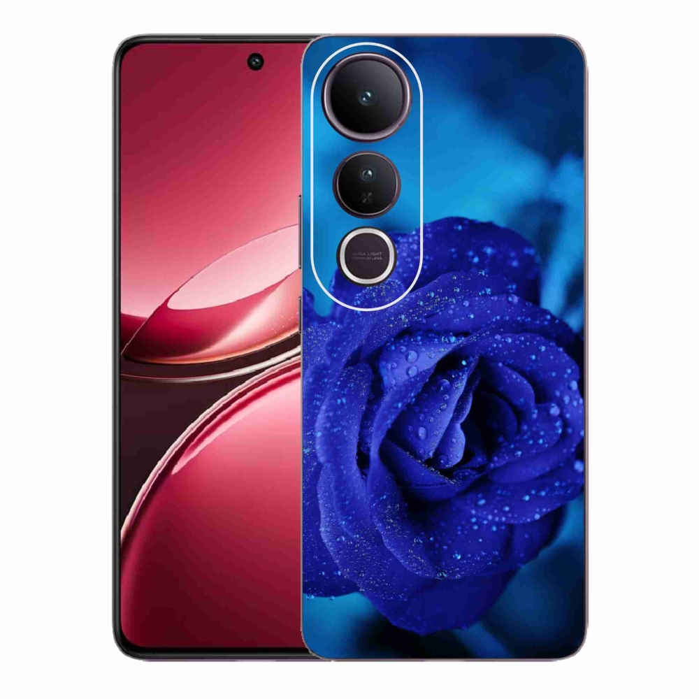 Gél borítás mmCase a Vivo V50 Lite 4G/5G készülékhez - kék rózsa