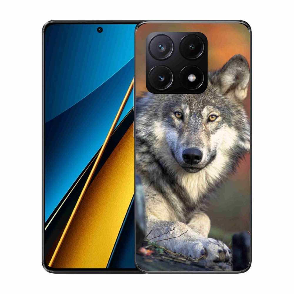 Gél tok mmCase a Xiaomi Poco X6 Pro 5G-hez - farkas