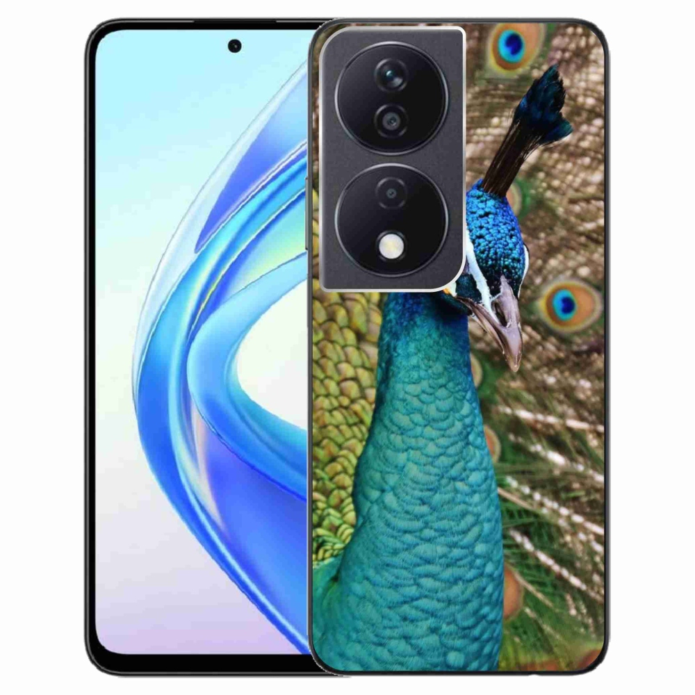 Gél védőhuzat mmCase a Honor X7b/Honor 90 Smart készülékhez - páva
