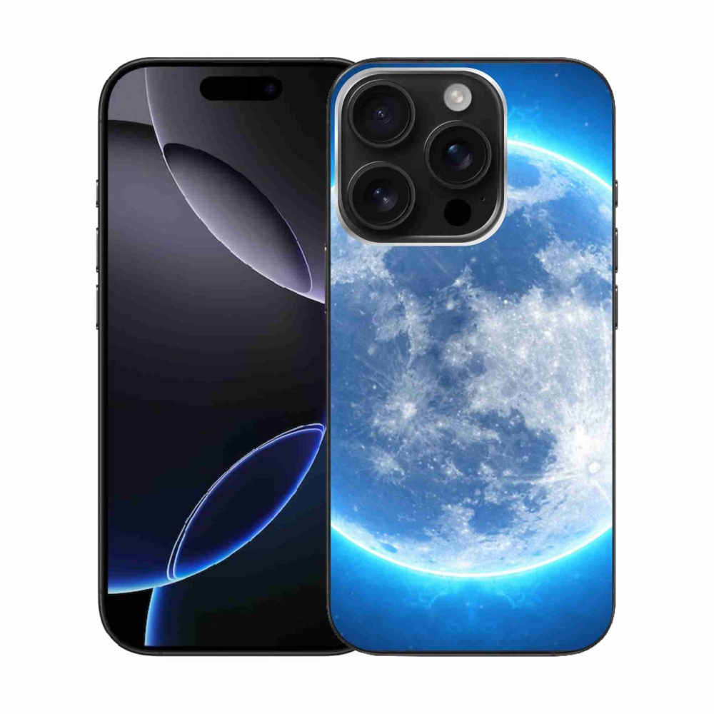 Gél tok mmCase iPhone 16 Pro készülékhez - földgömb alakú