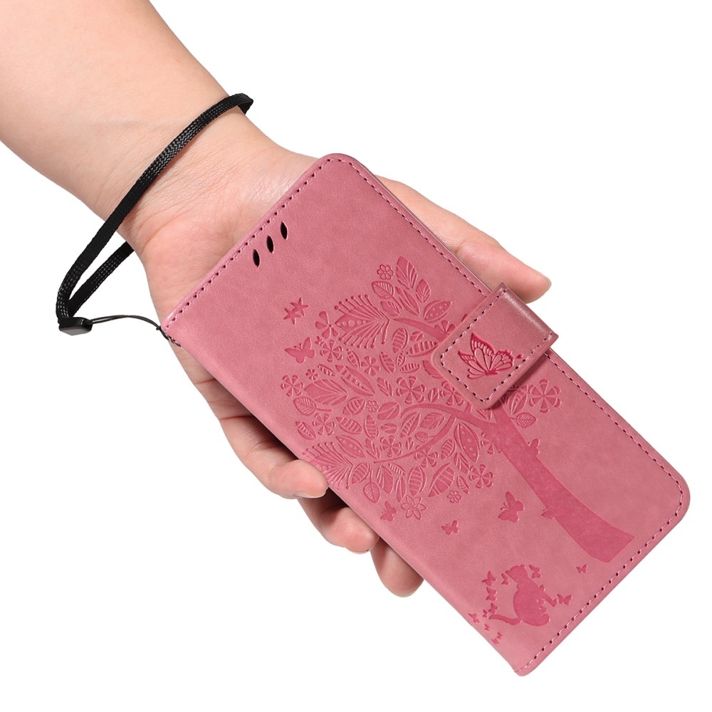Fák könyve tok Xiaomi Redmi A5 (173.45x79.35x8.45mm) - rózsaszínű